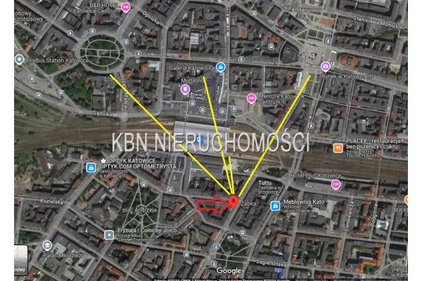 Katowice, Śródmieście, Andrzeja, Katowice/ Śródmieście/ Lokal z najemcą / Sprzedam